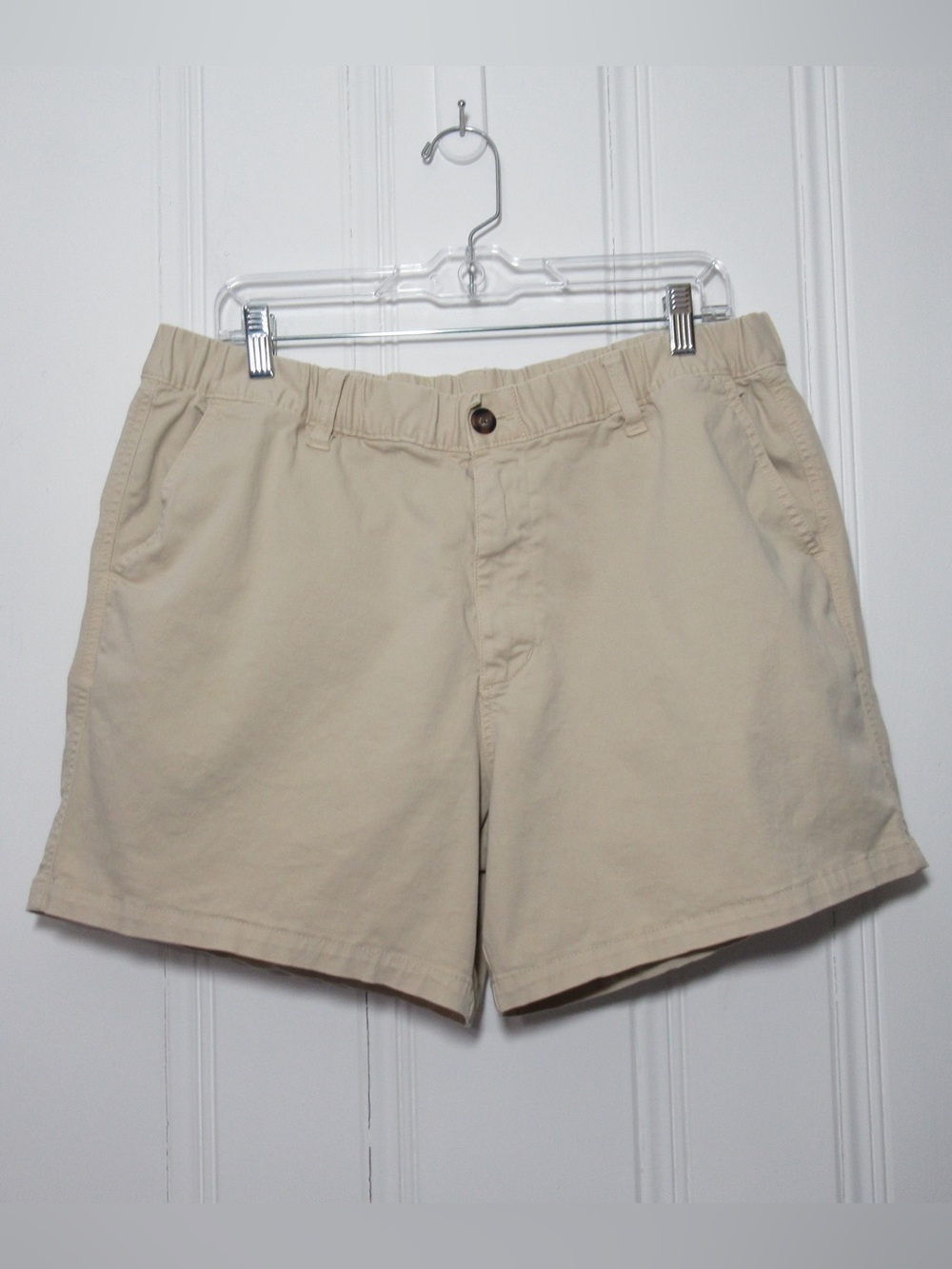 Bearbottom Men’s Tan Stretch Short Size XL 5.5 Inseam Neutral